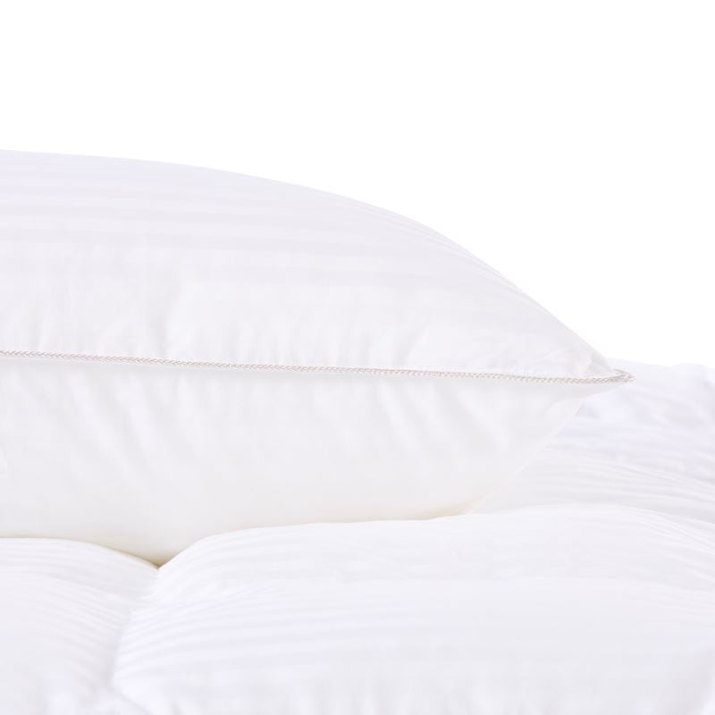 Luxury High Loft White Bolster Pillow