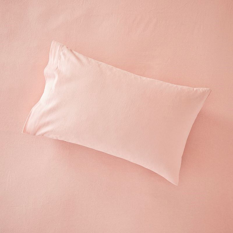 Flannelette Pink Sheet Separates + Pillowcases