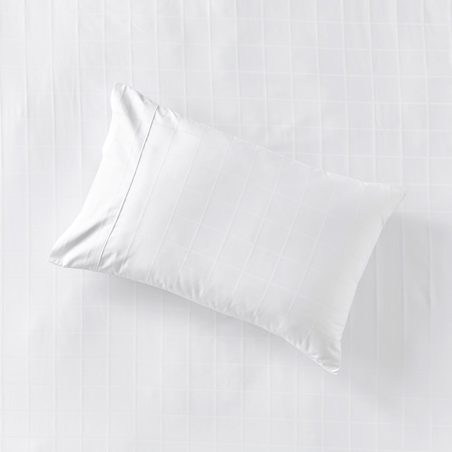 Worlds Softest Cotton Sheets Worlds Softest Cotton White Grid Sheet