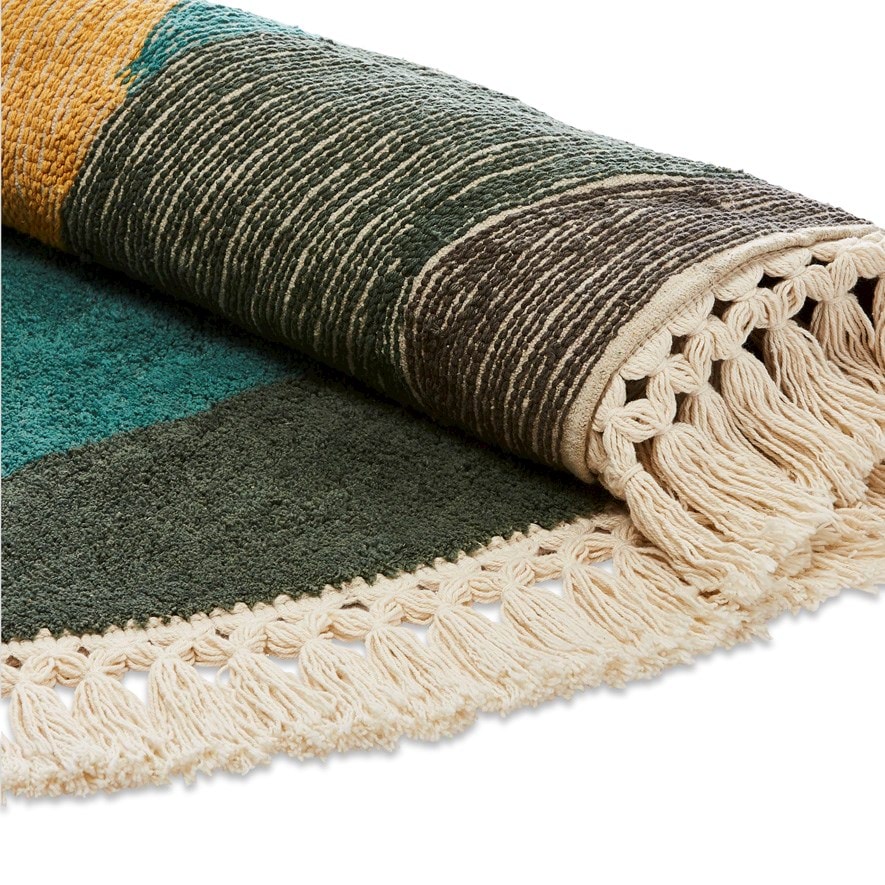 Maus Haus Dusk Round Rug | Adairs