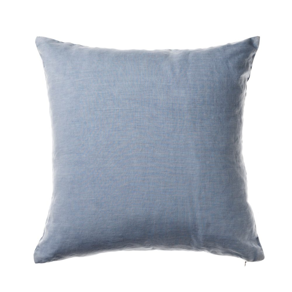Pale blue cushions and throws sales