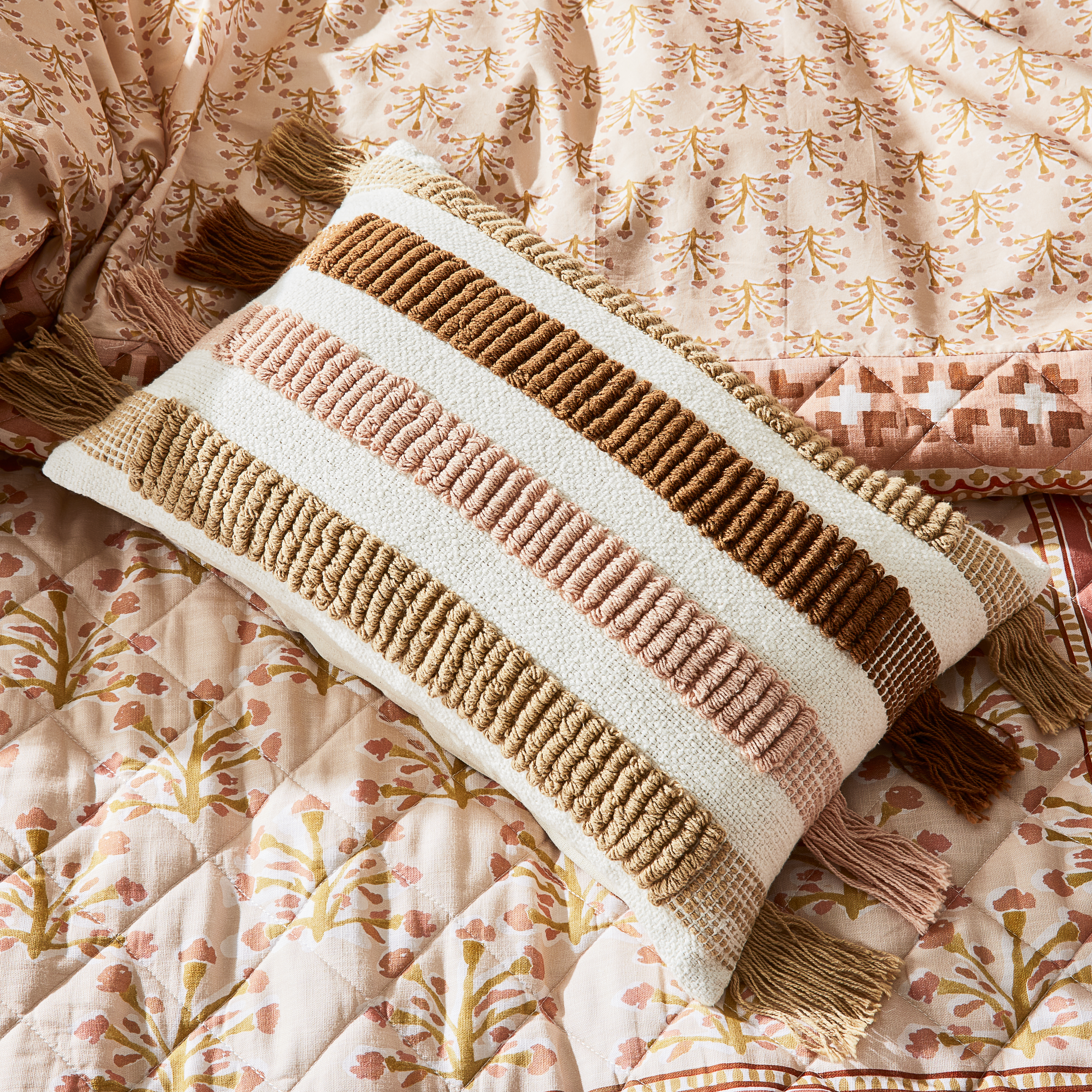 Venice Earth Cushion | Adairs