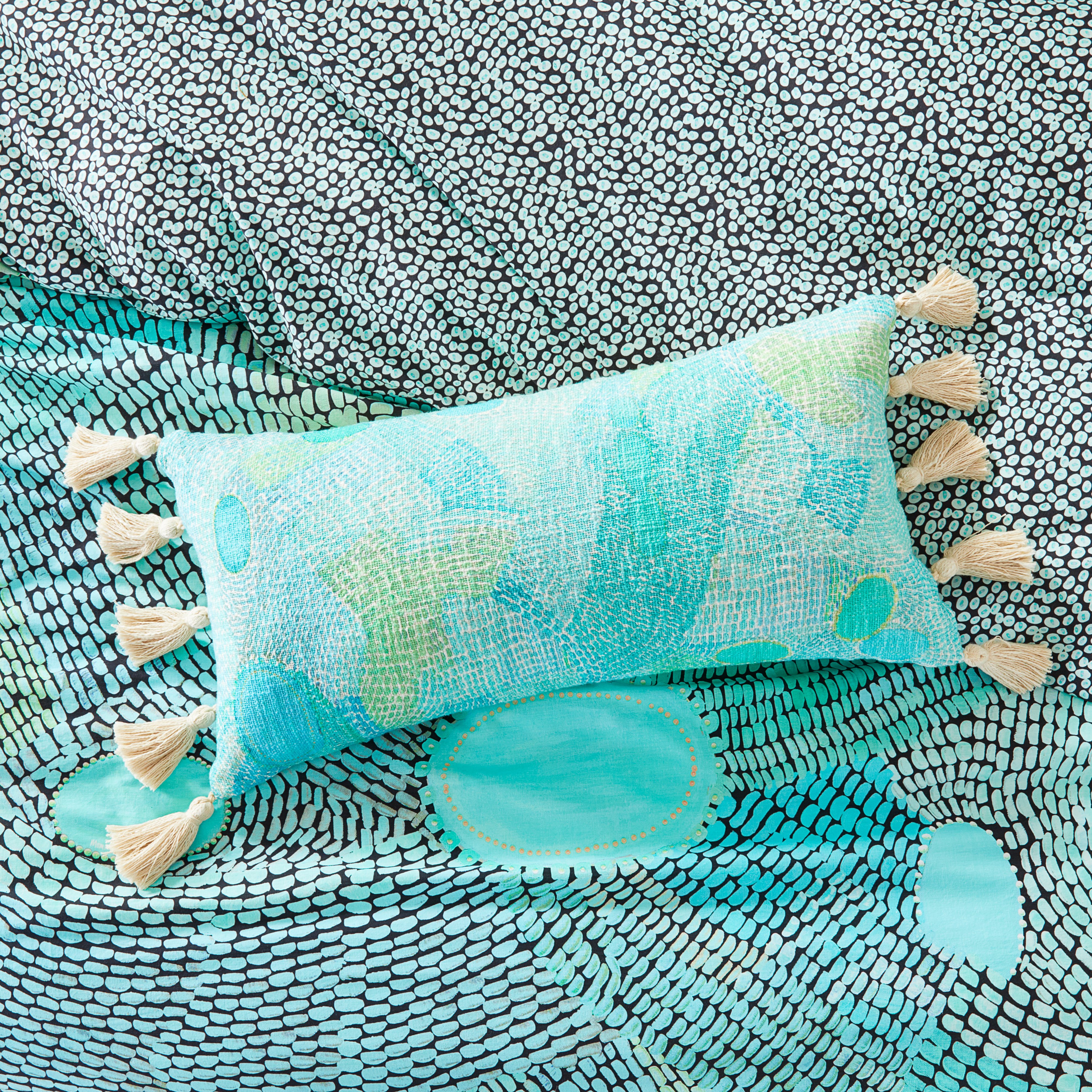 Miimi + Jiinda Lowanna Bolster Cushion Adairs