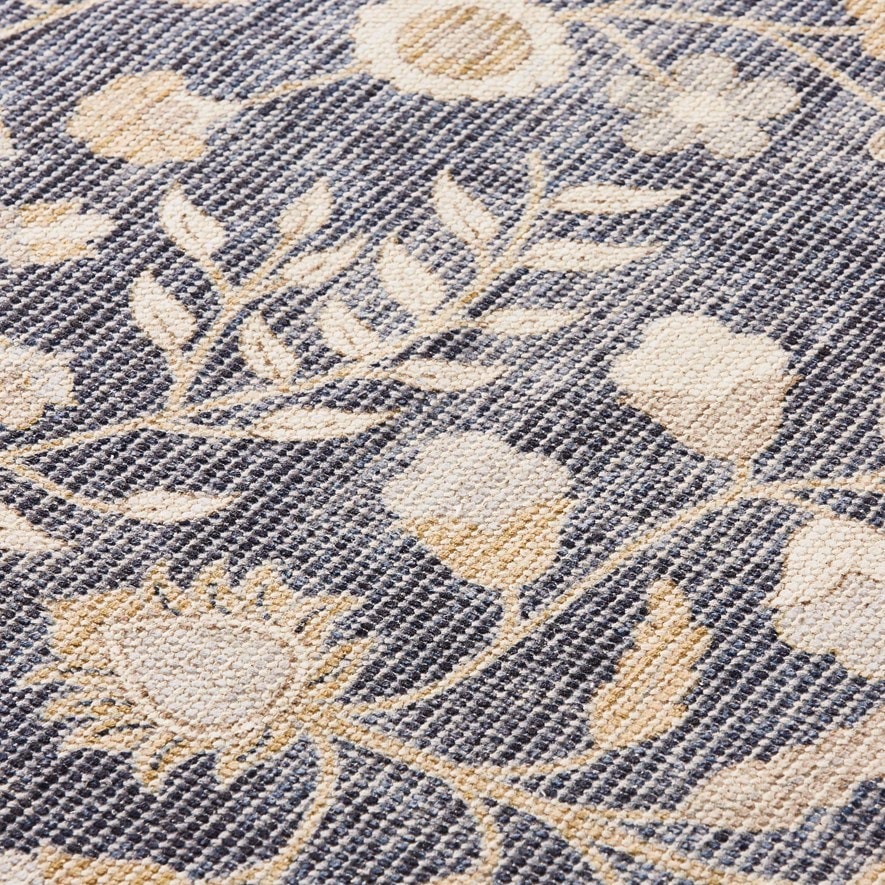 Cardiff Midnight Floral Rug Adairs