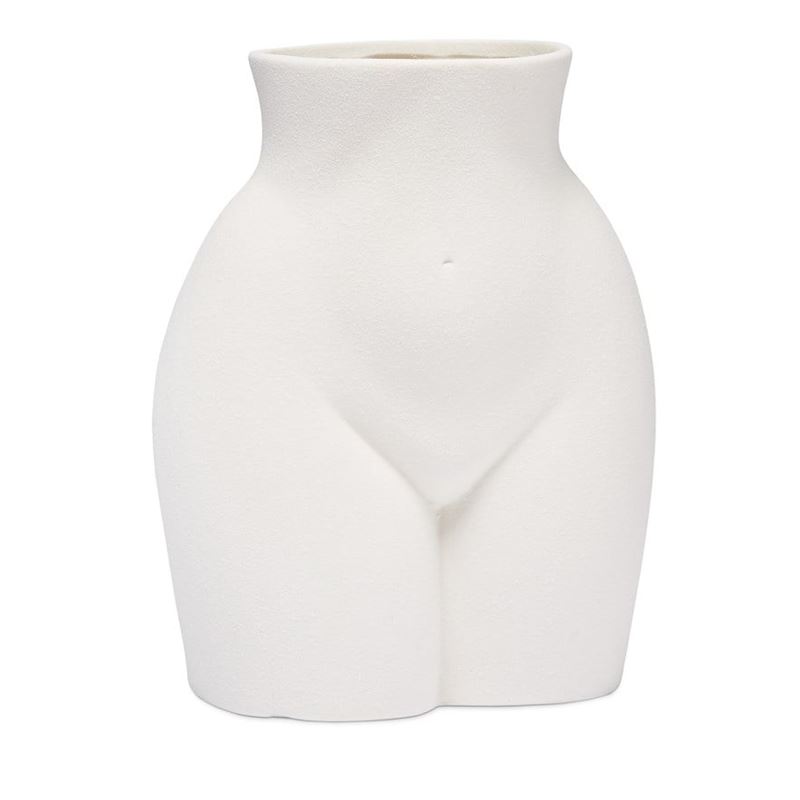 Shakira White Vase