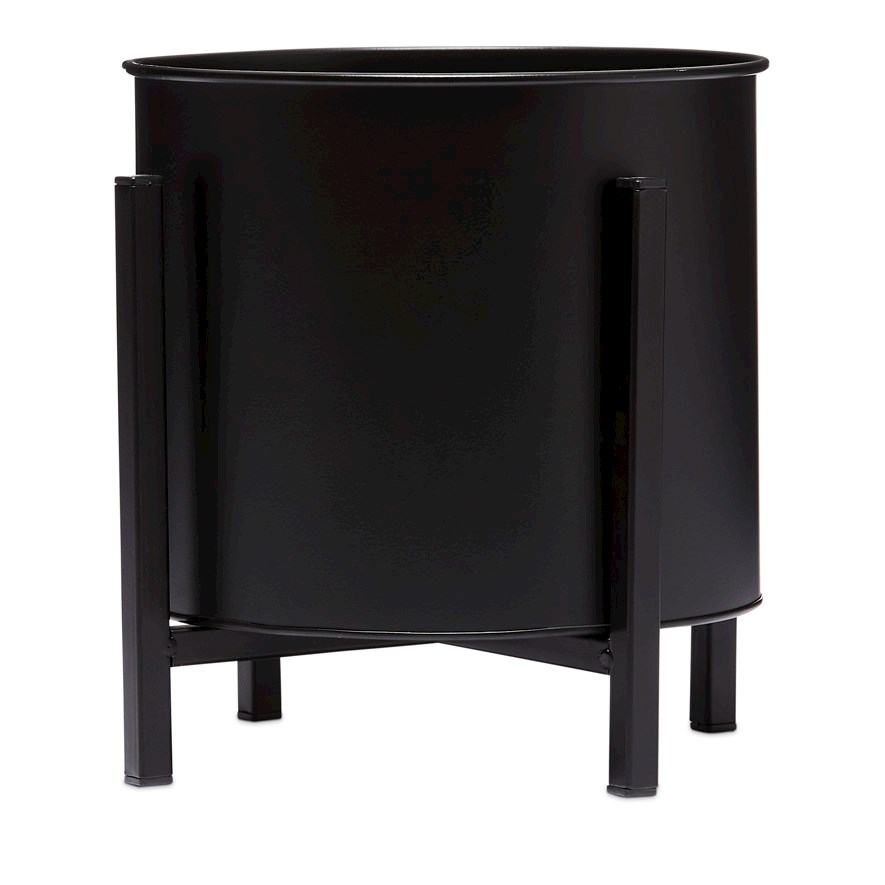 Pentola Black Plant Stand Adairs