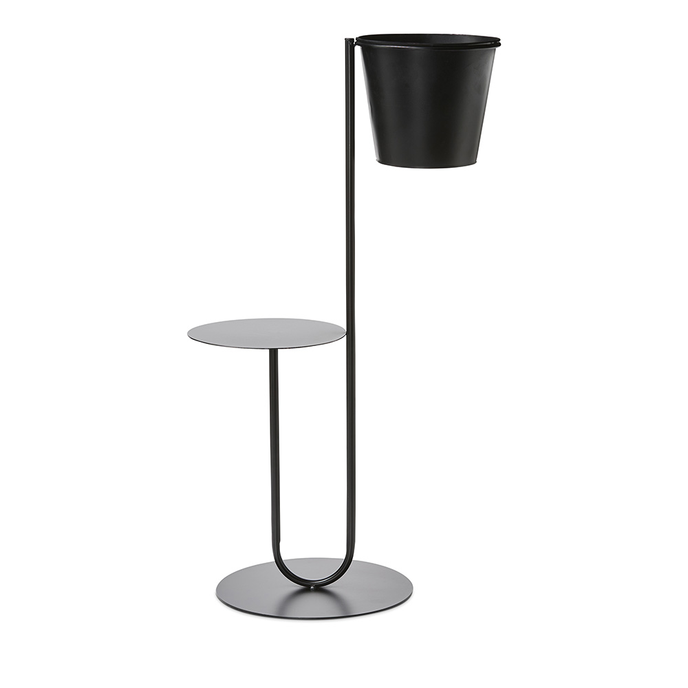 Madrid Black Plant Stand Adairs