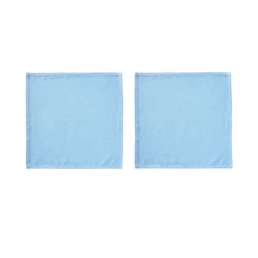 Santorini Cloud Blue Napkins Pack of 2 Adairs