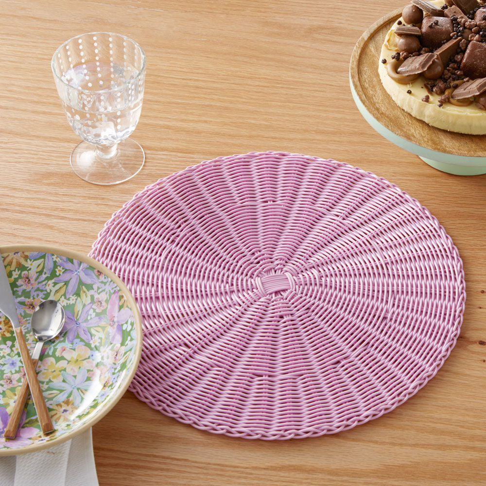 Tribeca Lilac Placemat 2 Pack Adairs
