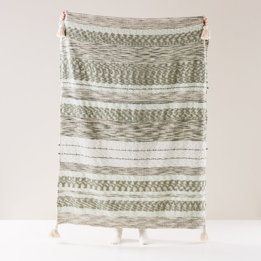 Leni Green Throw Adairs