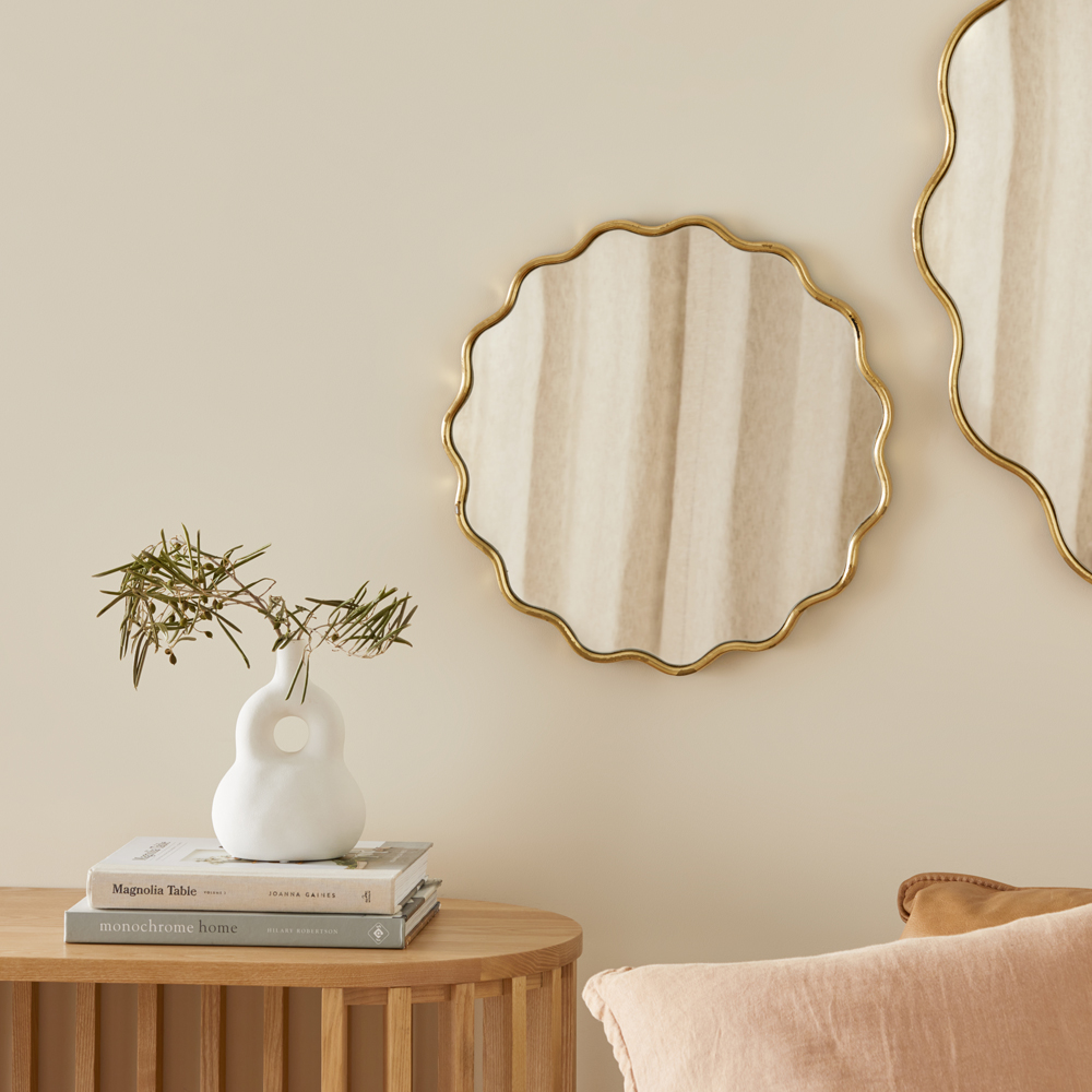 Gold best sale nursery mirror