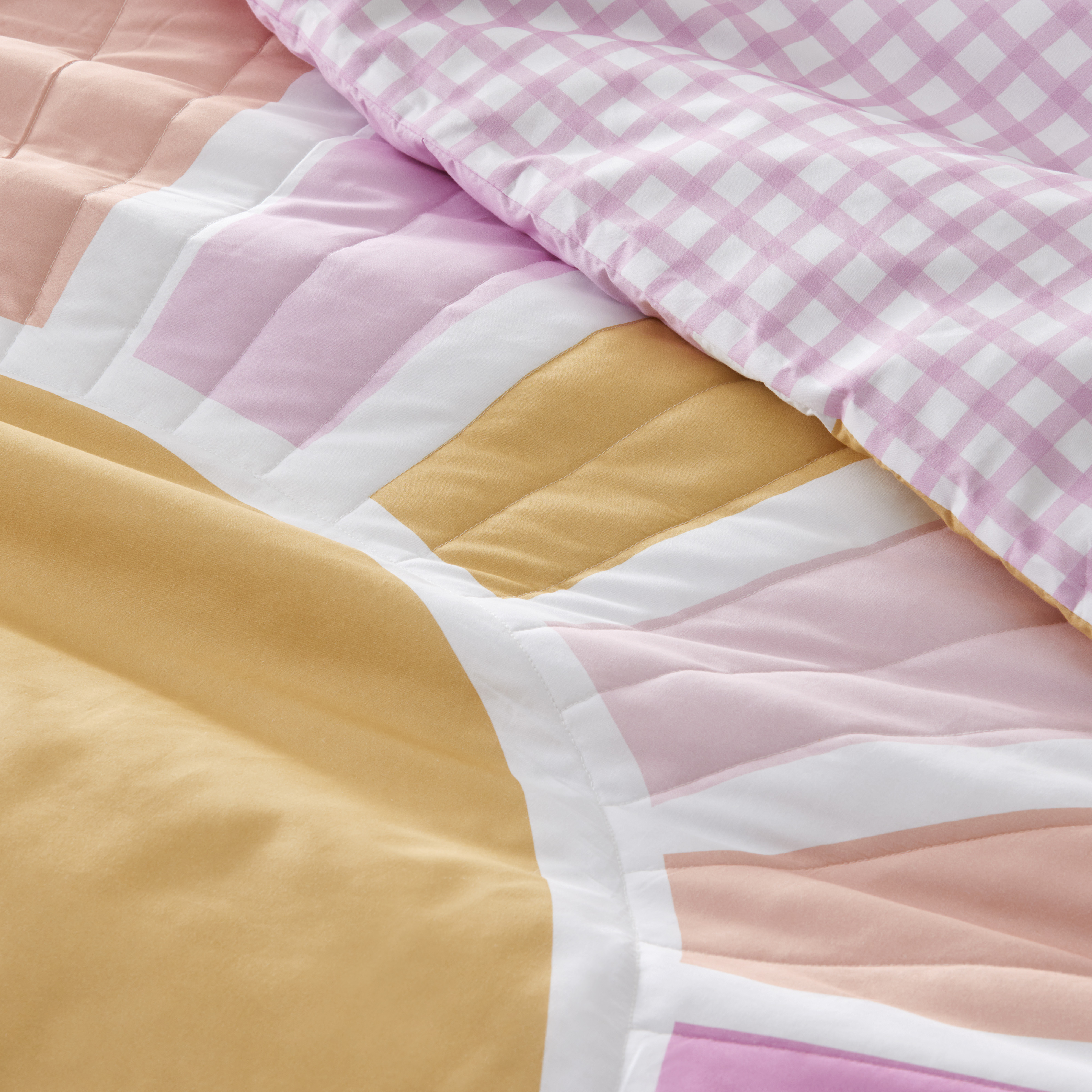 Adairs Kids Sunrise Heavenly Pink Quilt Cover Set Adairs