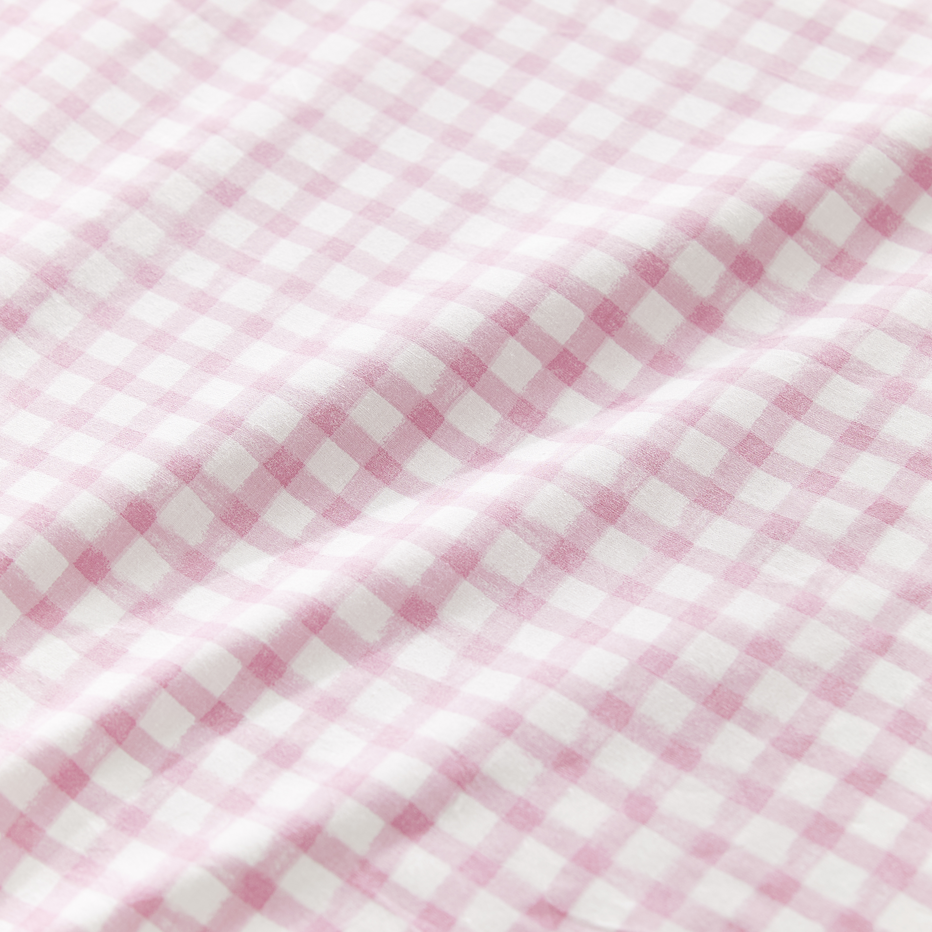 Adairs Kids Yarn Dyed Bubblegum Pink Gingham Quilt Cover Set Adairs