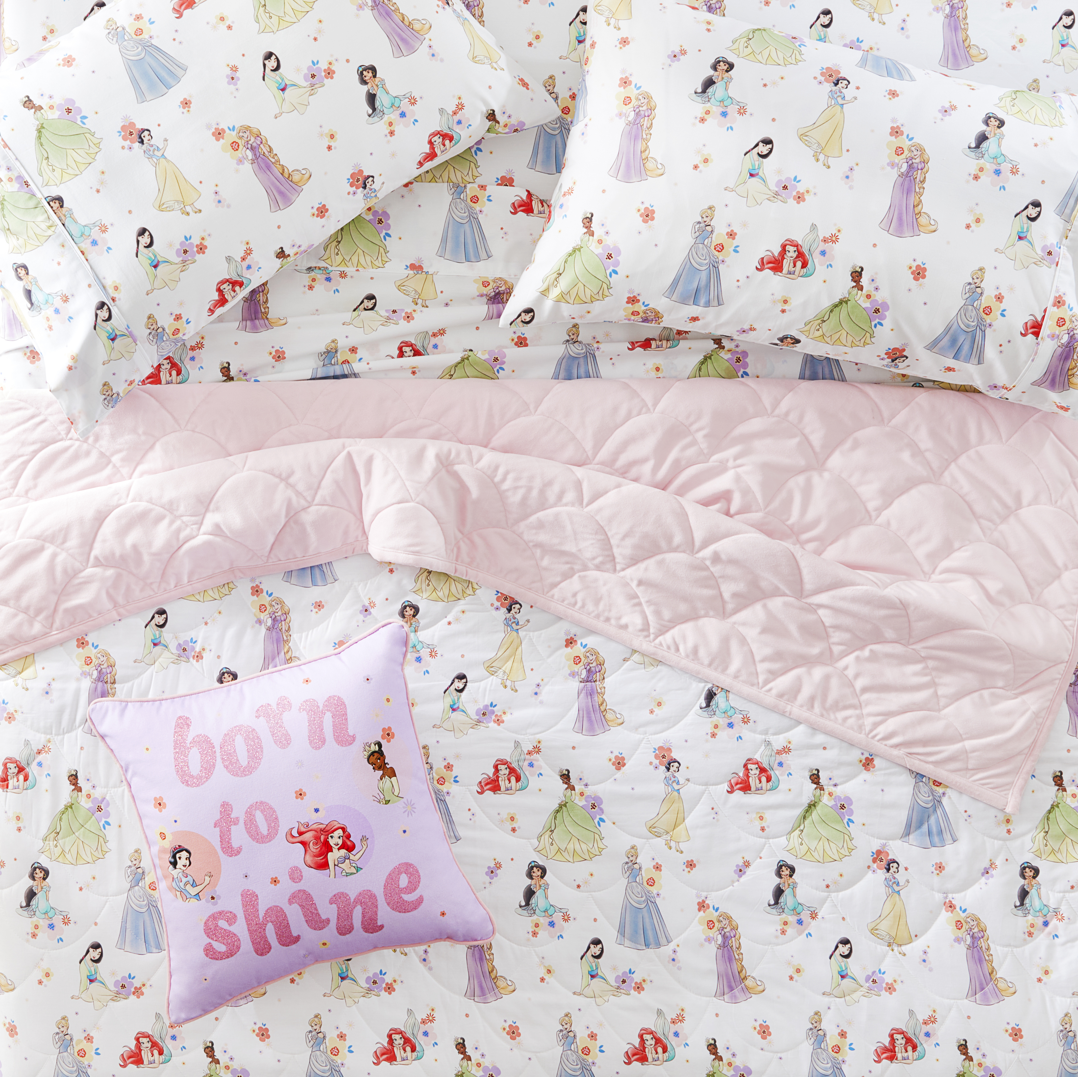 Disney princess quilt cover hotsell