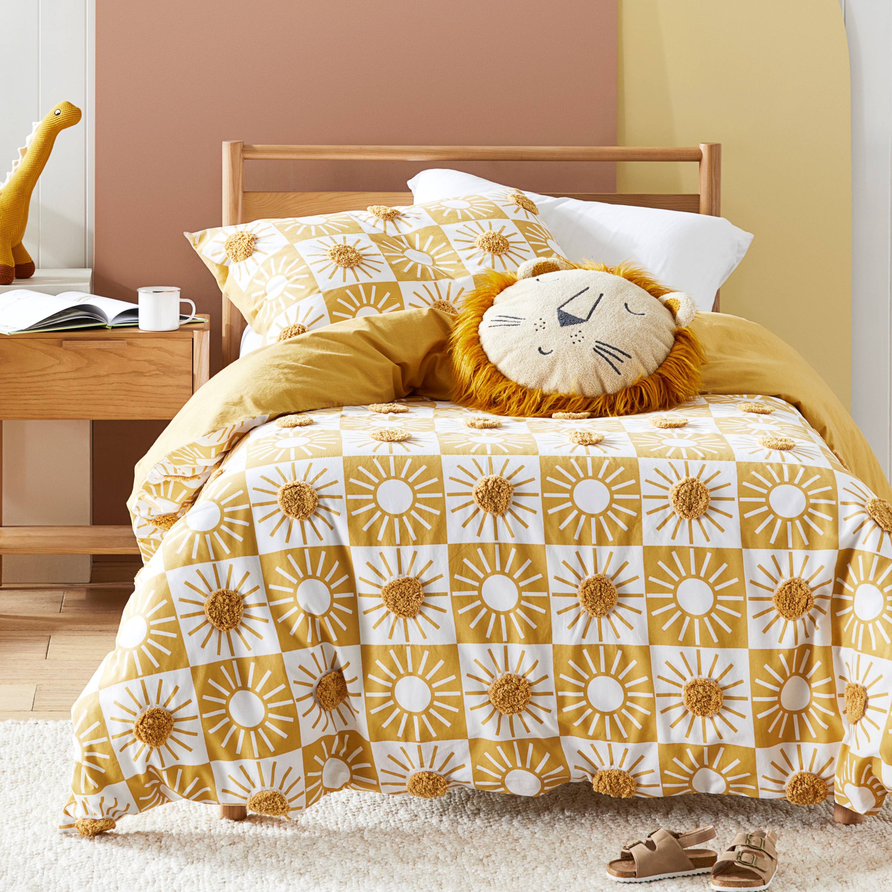 Adairs Kids - Sonny Tufted Quilt Cover | Kids Quilt covers and