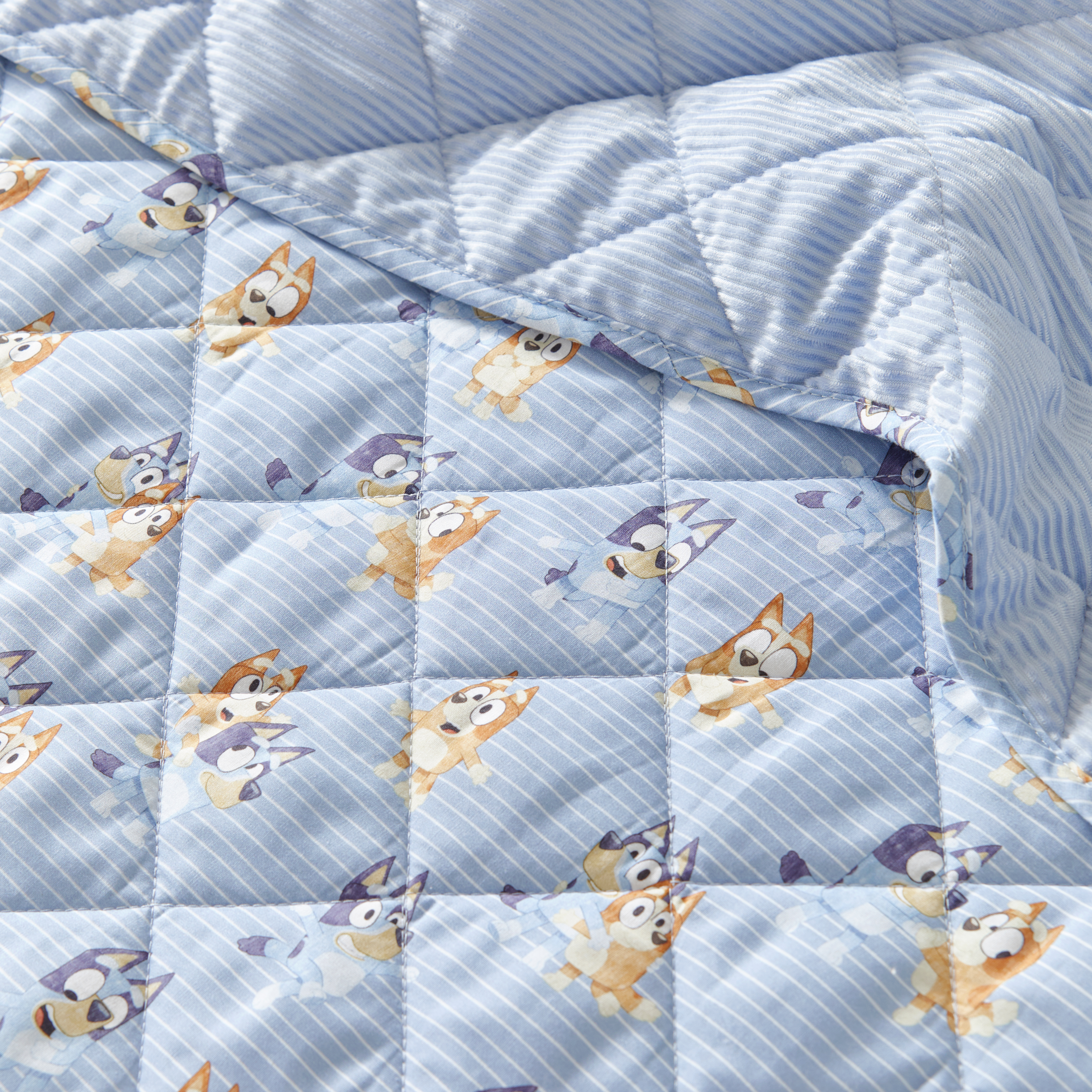 Adairs Kids Bluey Cosy Corduroy Coverlet Adairs