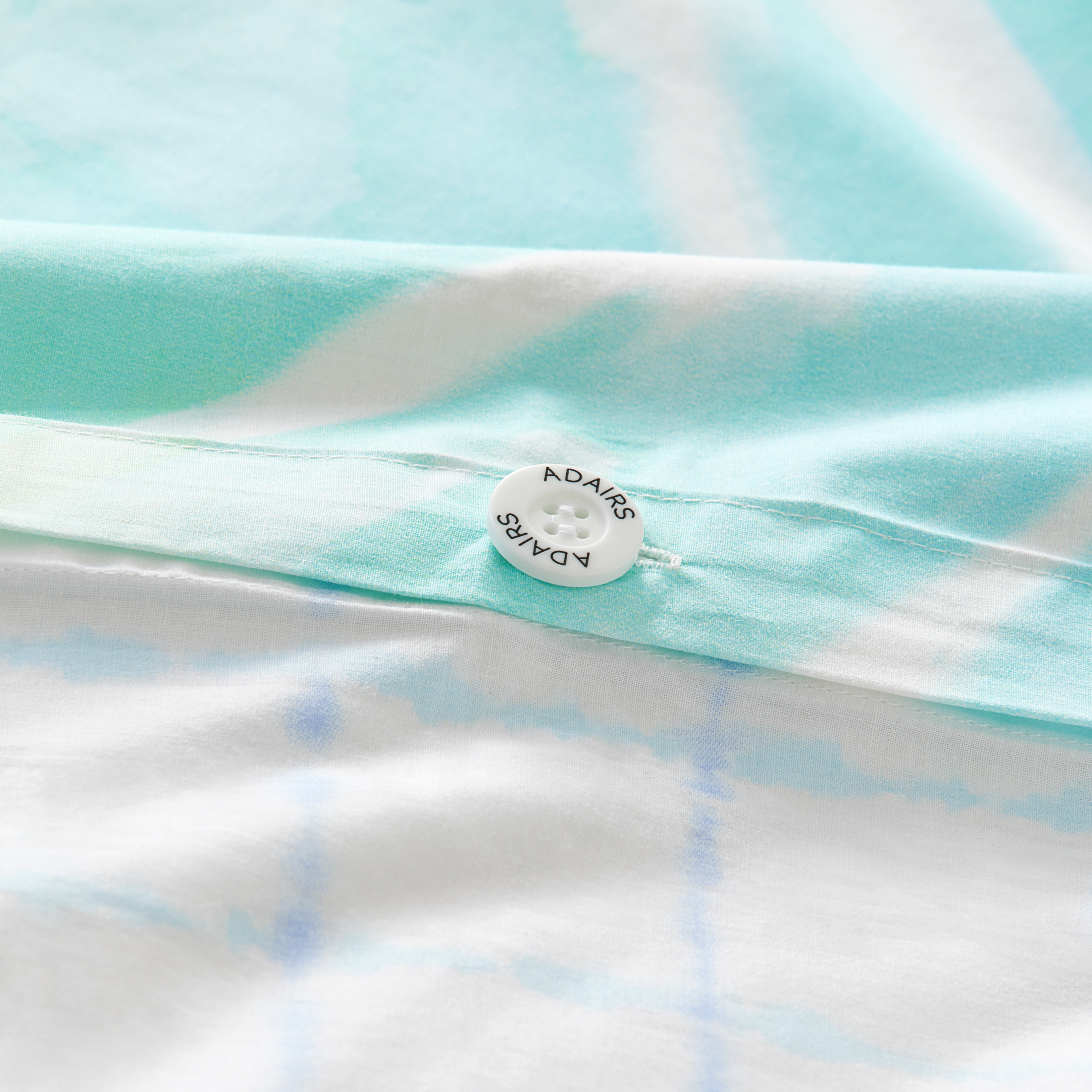 Adairs Kids Ziggy Tie Dye Marine Quilt Cover Set Adairs