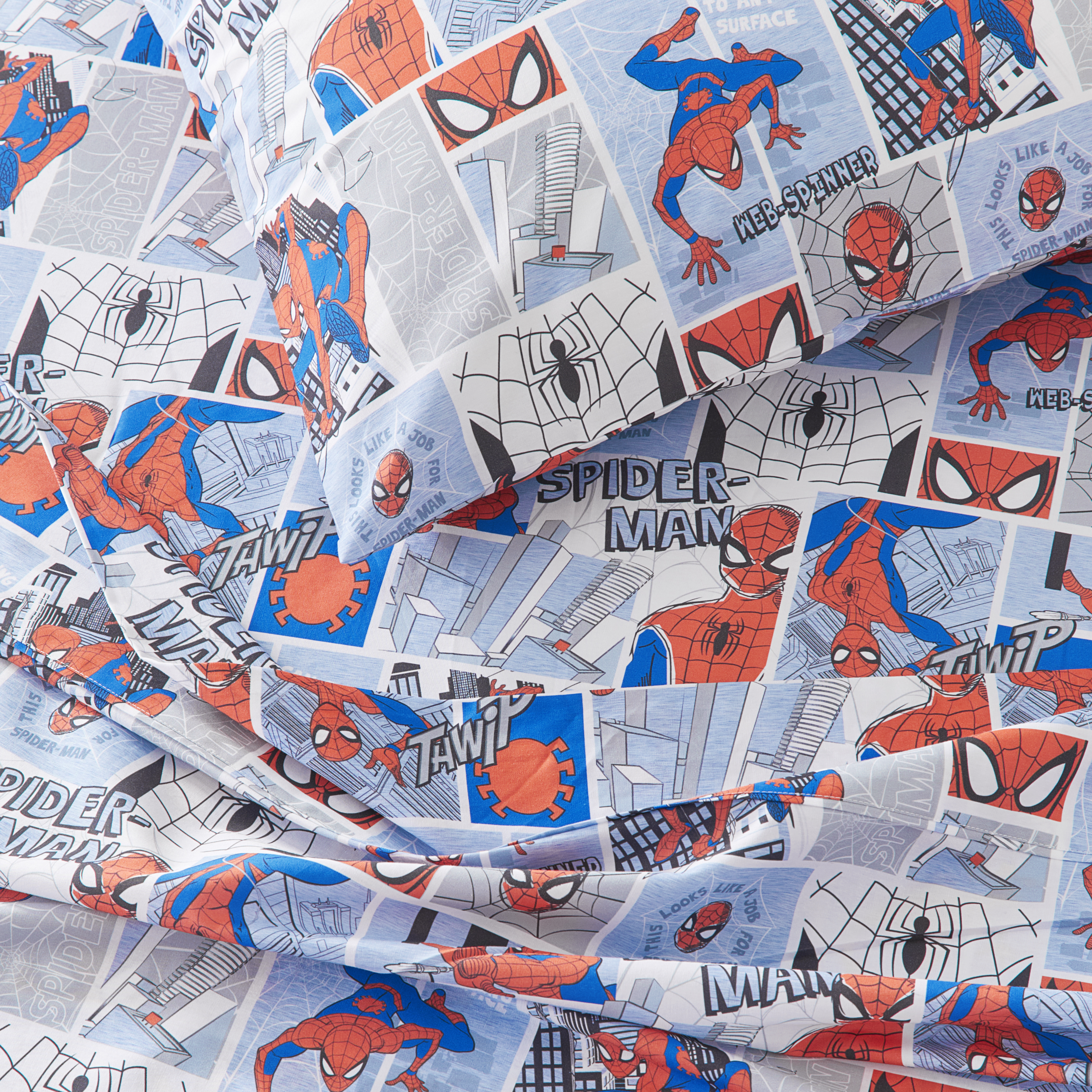 Adairs Kids Marvel The Amazing SpiderMan Sheet Set Kids Sheets