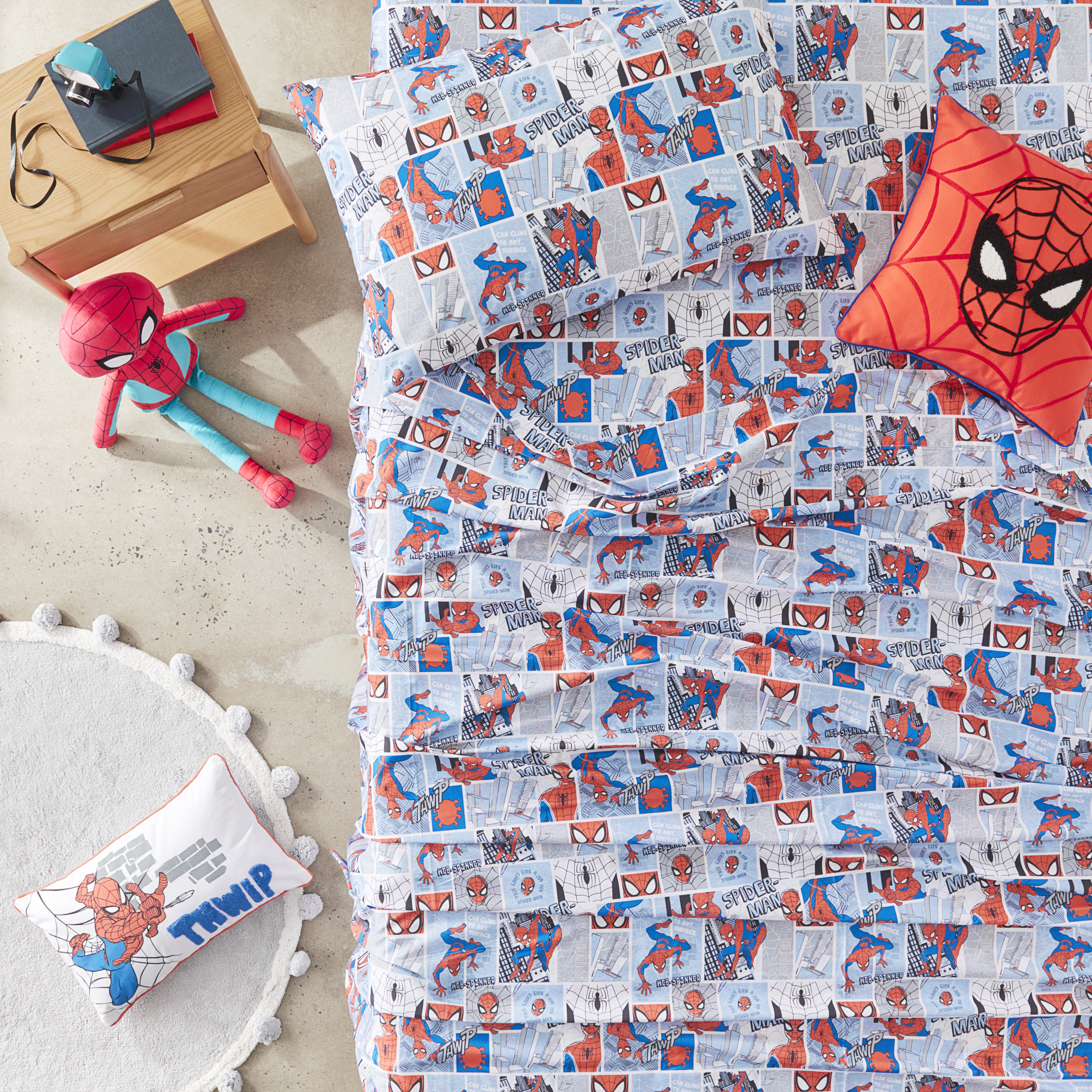 Spiderman sheets full cheap