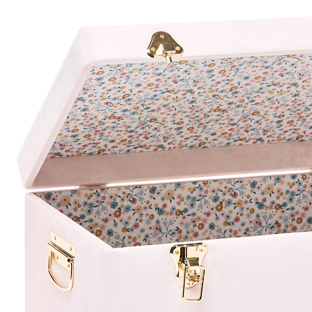 Adairs Kids Heirloom Sadie Floral Storage Trunk Adairs