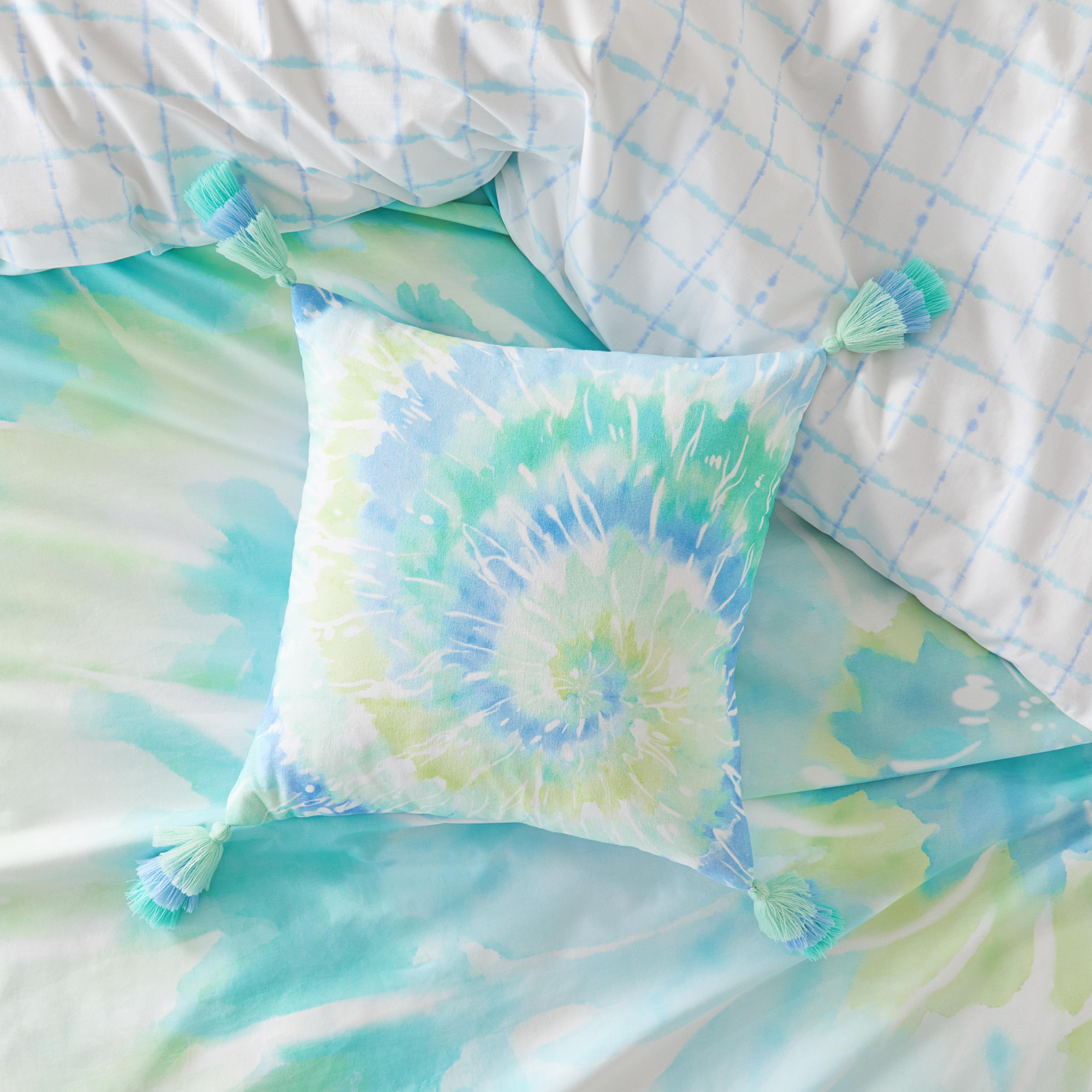 Tie dye cushions outlet
