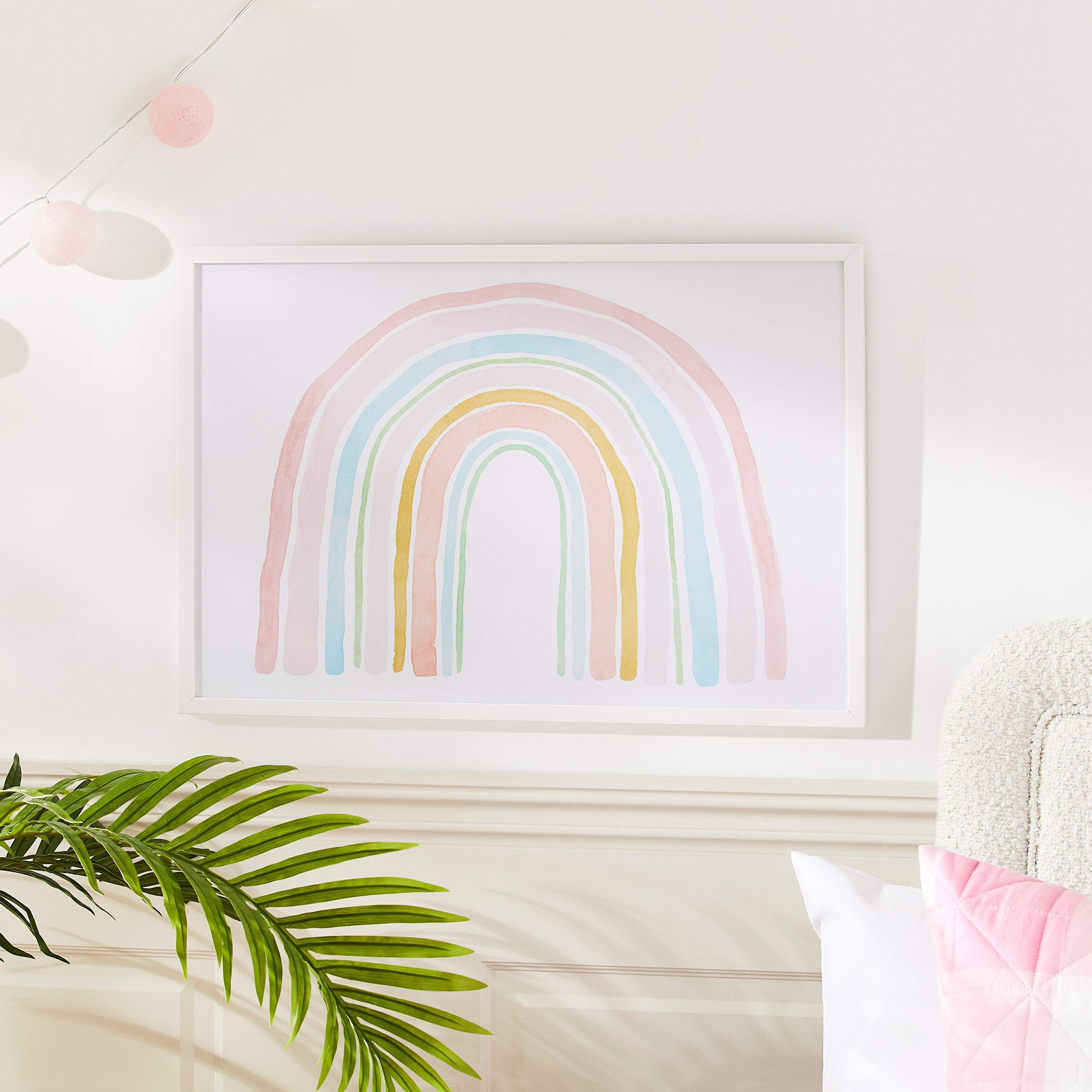 Adairs Kids Rainbow Wall Art Adairs