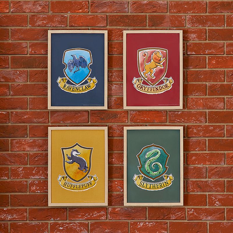 Warner Bros Harry Potter Hufflepuff Wall Art