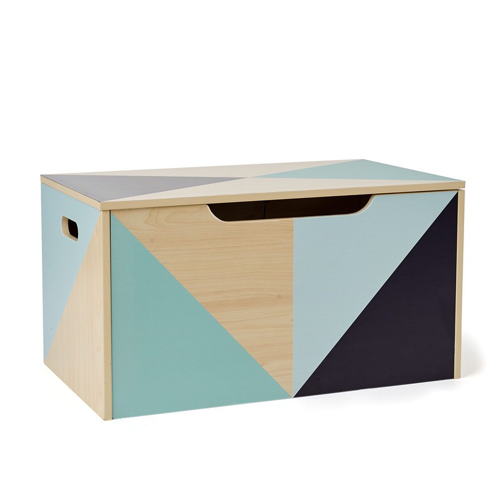 Timber Toy Box Splice Blue Adairs