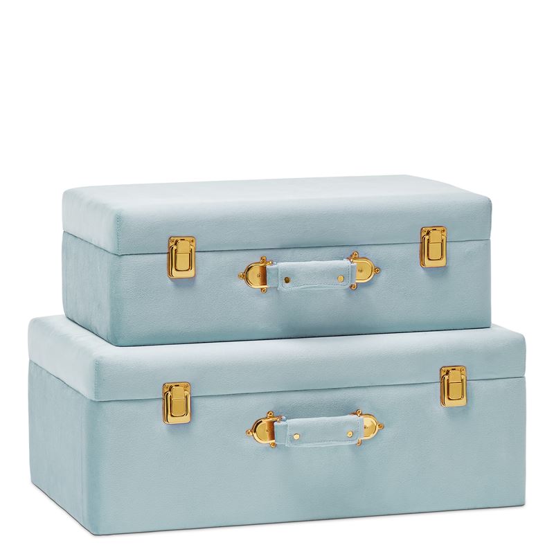 Keepsake Light Blue Suitcase Set of 2