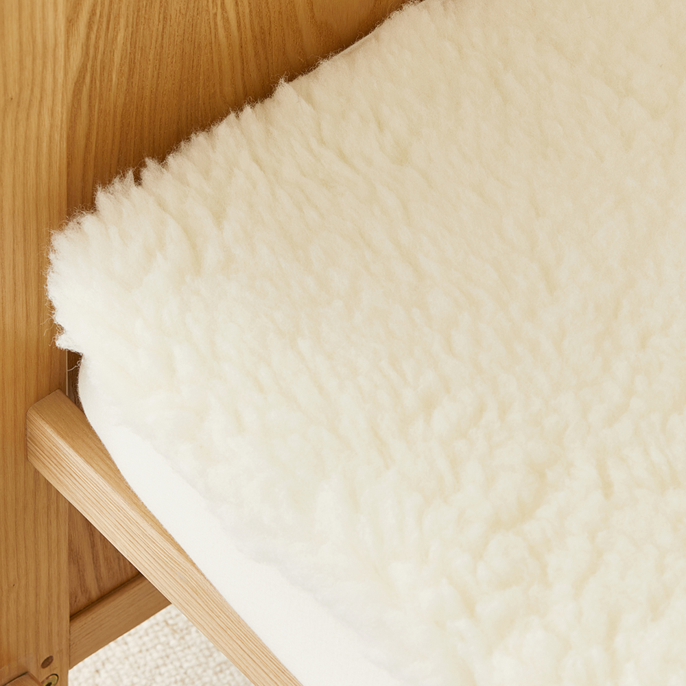 MiniJumbuk Baby Wool Cot Mattress Topper Adairs