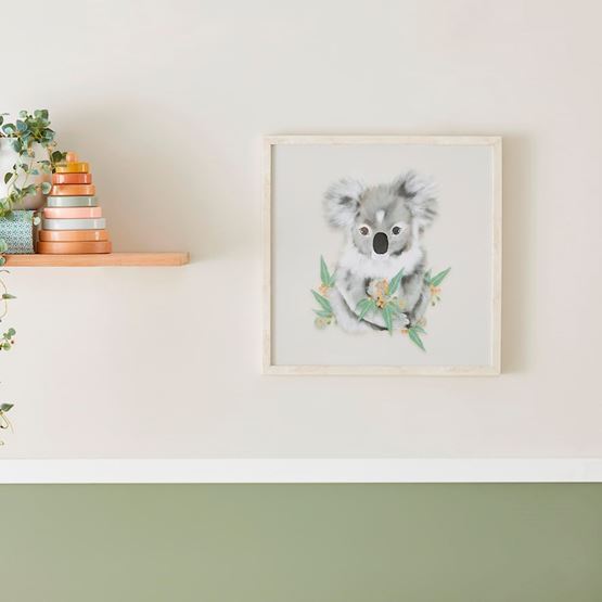 Gumnut Koala Nursery Wall Art 