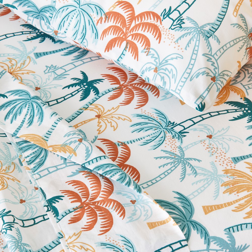 Palm tree cot sheets top