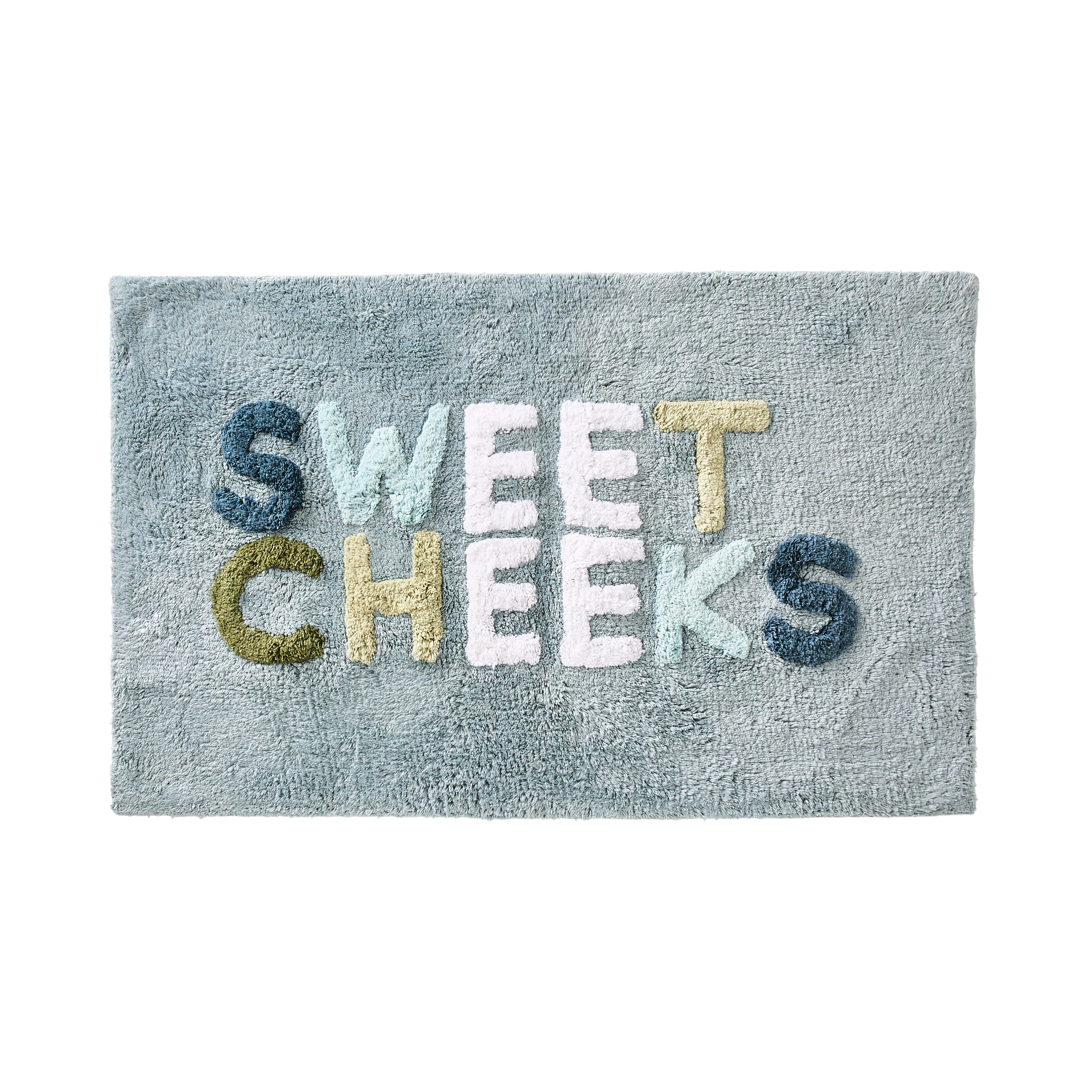 Sweet Cheeks Sea Blue Bath Mat Adairs