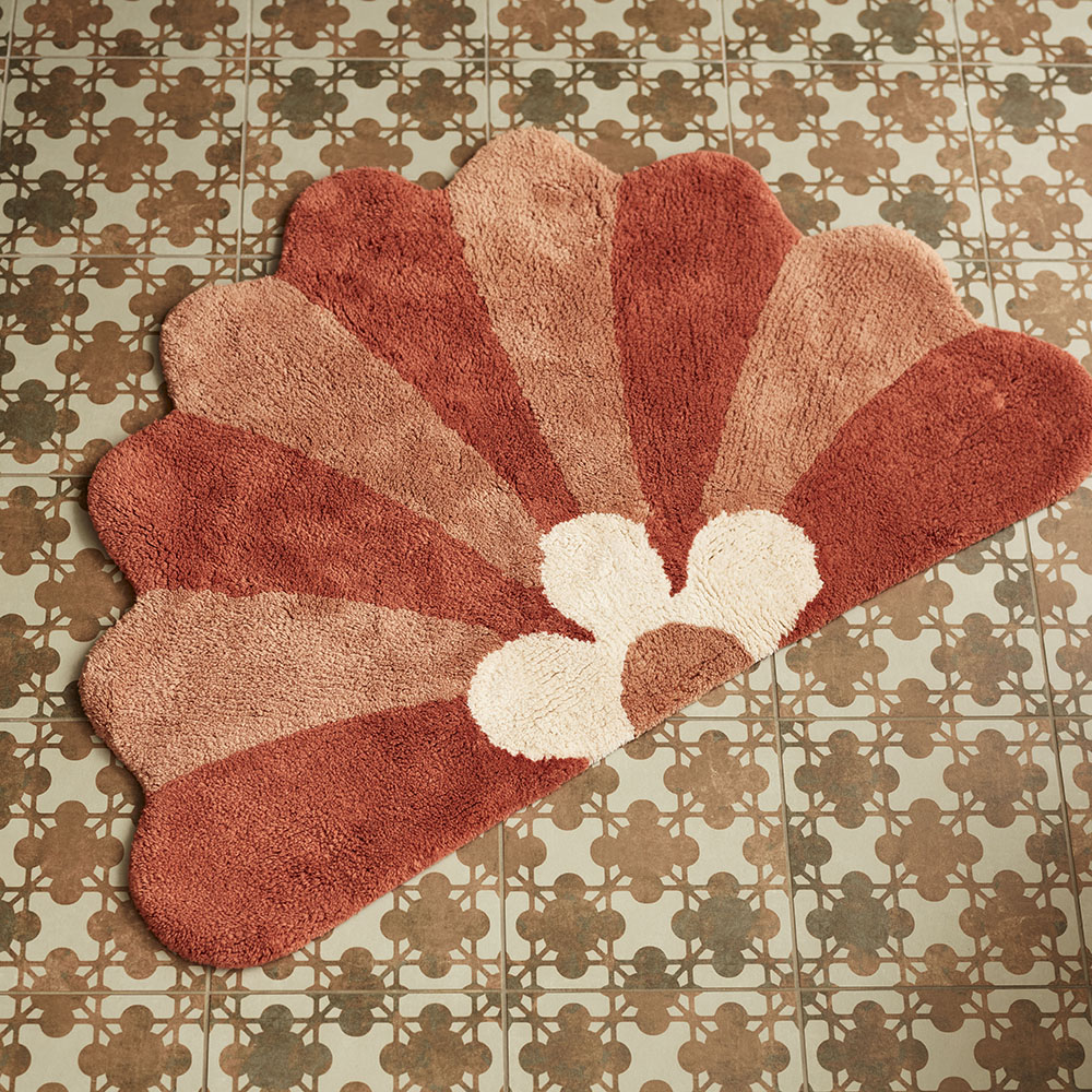 Petal Cinnamon Multi Bath Mat Adairs