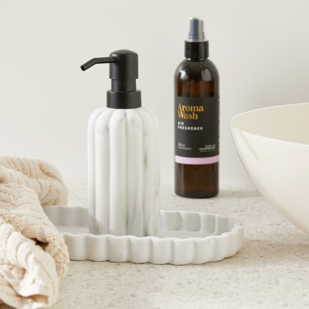 Delphine Marble Bathroom Accessories Adairs