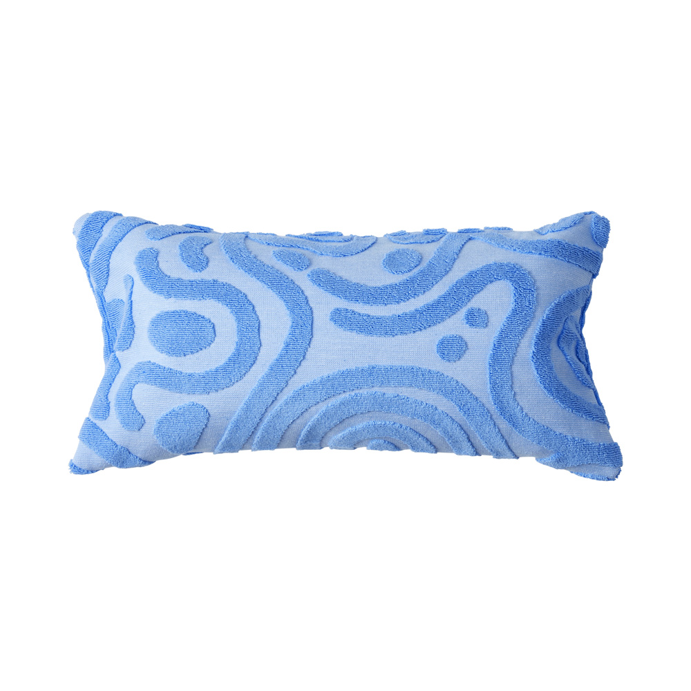 Samoa Blue Inflatable Beach Pillow Adairs
