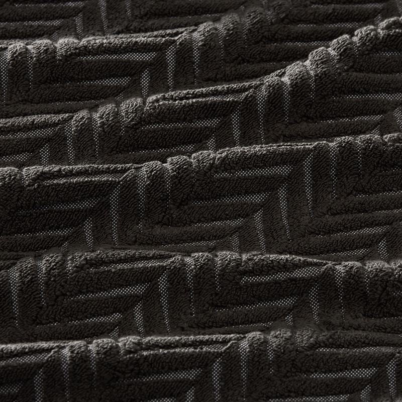 Mimosa Charcoal Marle Textured Towel Range