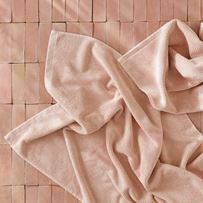 Savannah Nude Pink Textured Towel Range