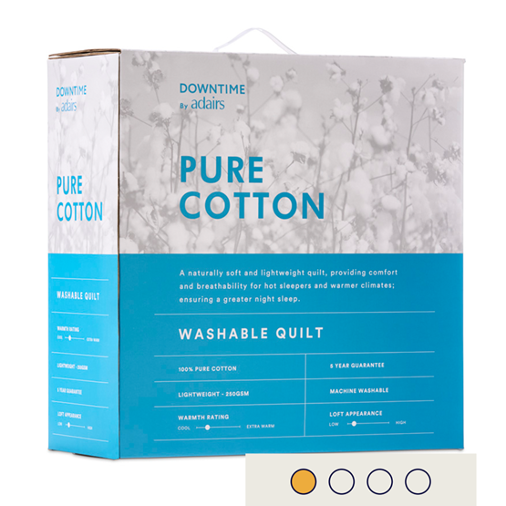 Pure Cotton Washable Quilt