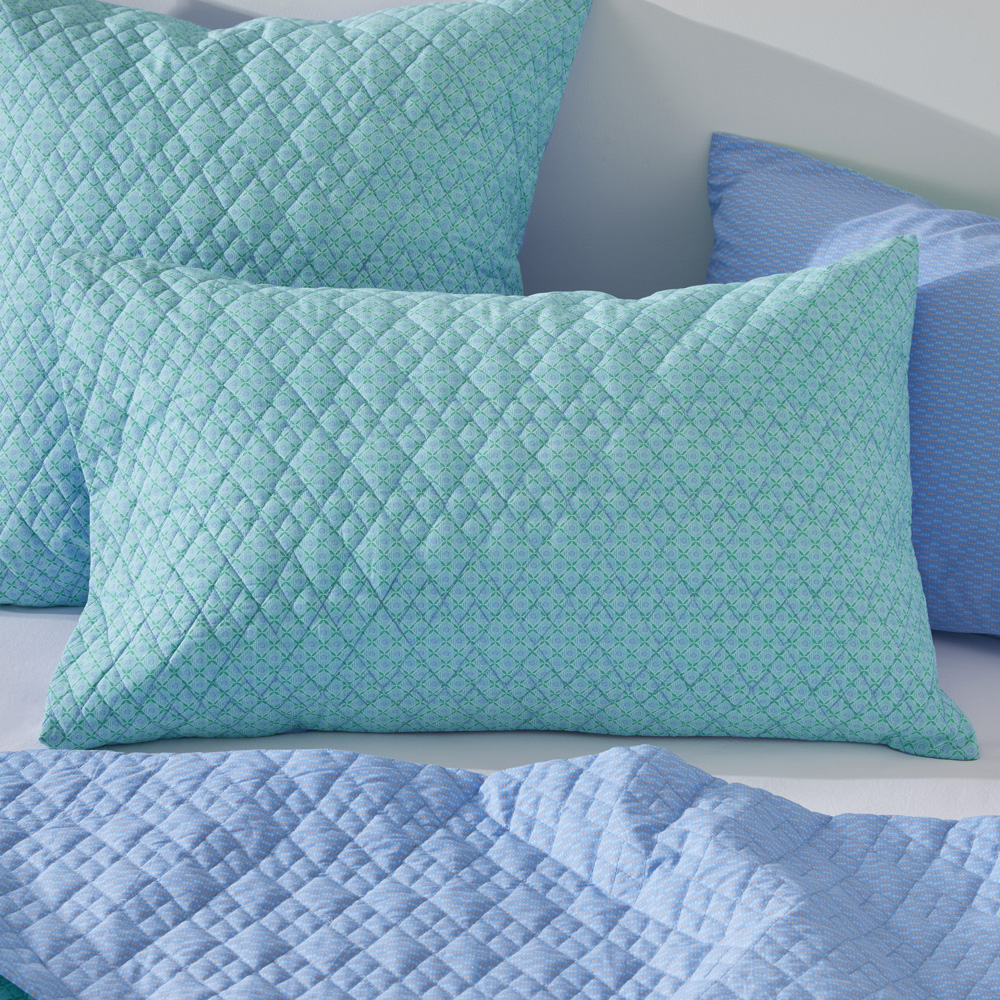 Panama Green Quilted Coverlet Separates Adairs