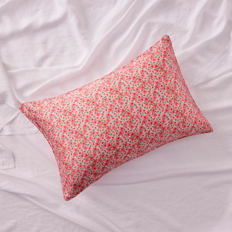 Pippa Floral Pure Silk Printed Pillowcases