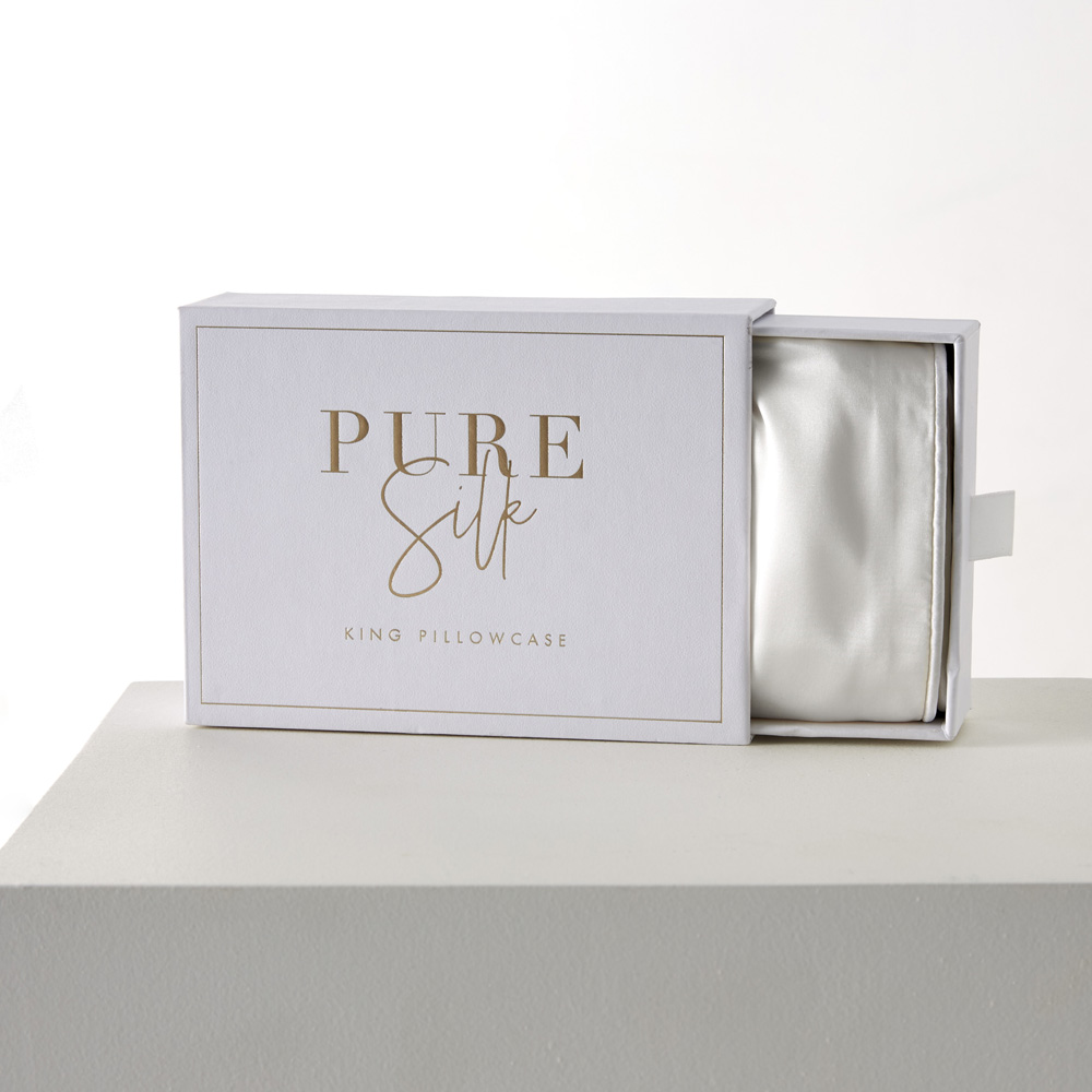 Pure Silk Antique White Pillowcases Adairs