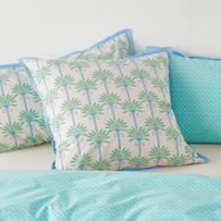 Panama Palm Green Pillowcases
