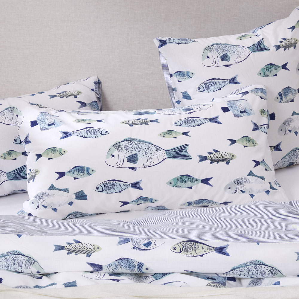 Adairs fish quilt sales