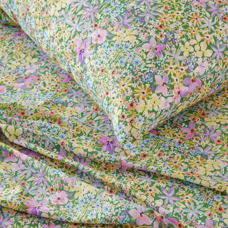 Sienna Floral Lilac Printed Sheet Set