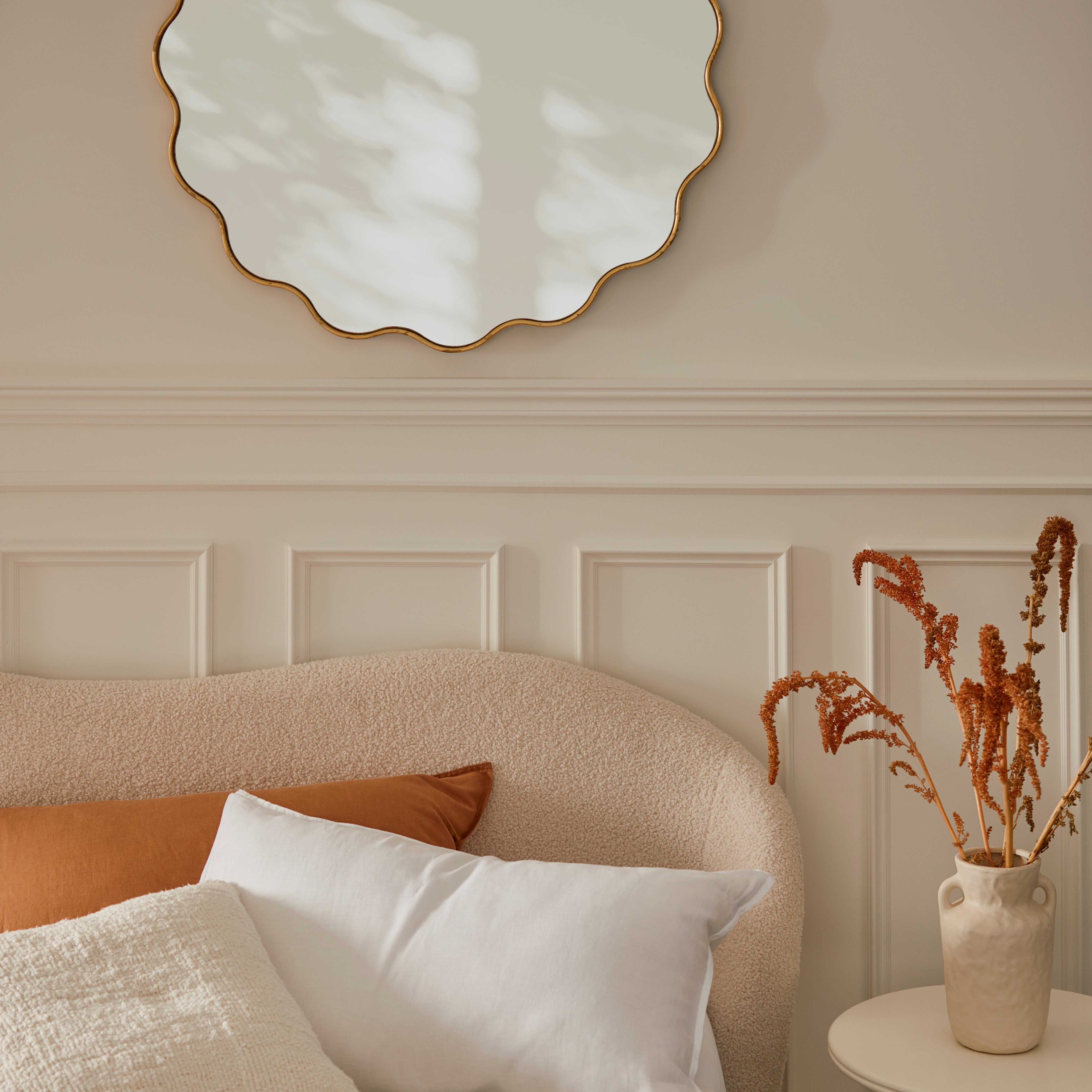 Ophelia Gold Mirror Adairs