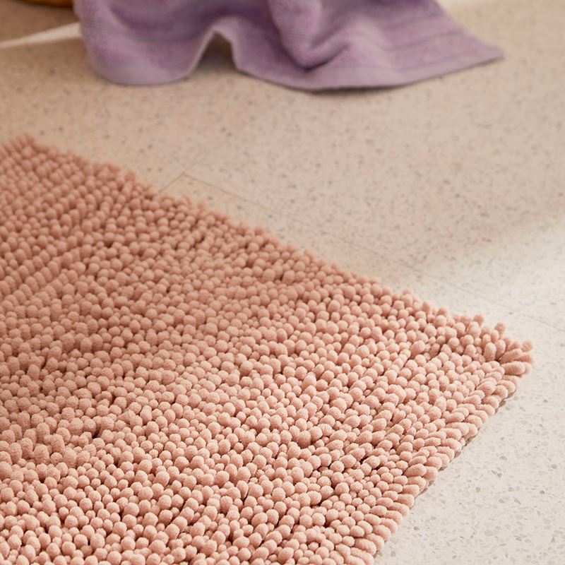 Microplush Nude Pink Bobble Bath Mat