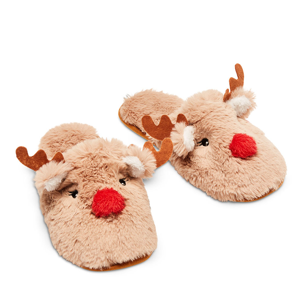 Rudolph Christmas Novelty Slippers Adairs