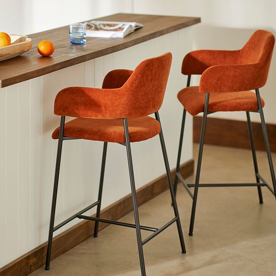 Rhodes Copper Counter Stool