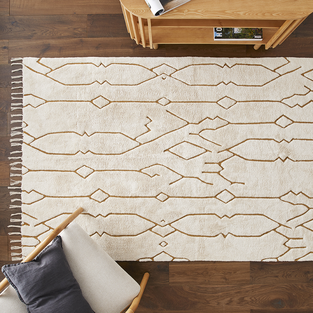 Caledonia Natural & Tobacco Rug Adairs